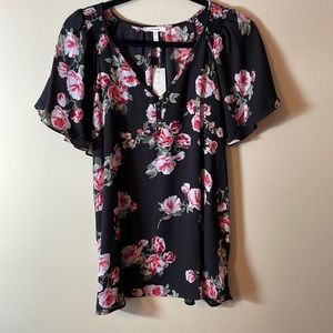 Maurices XL short sleeve blouse